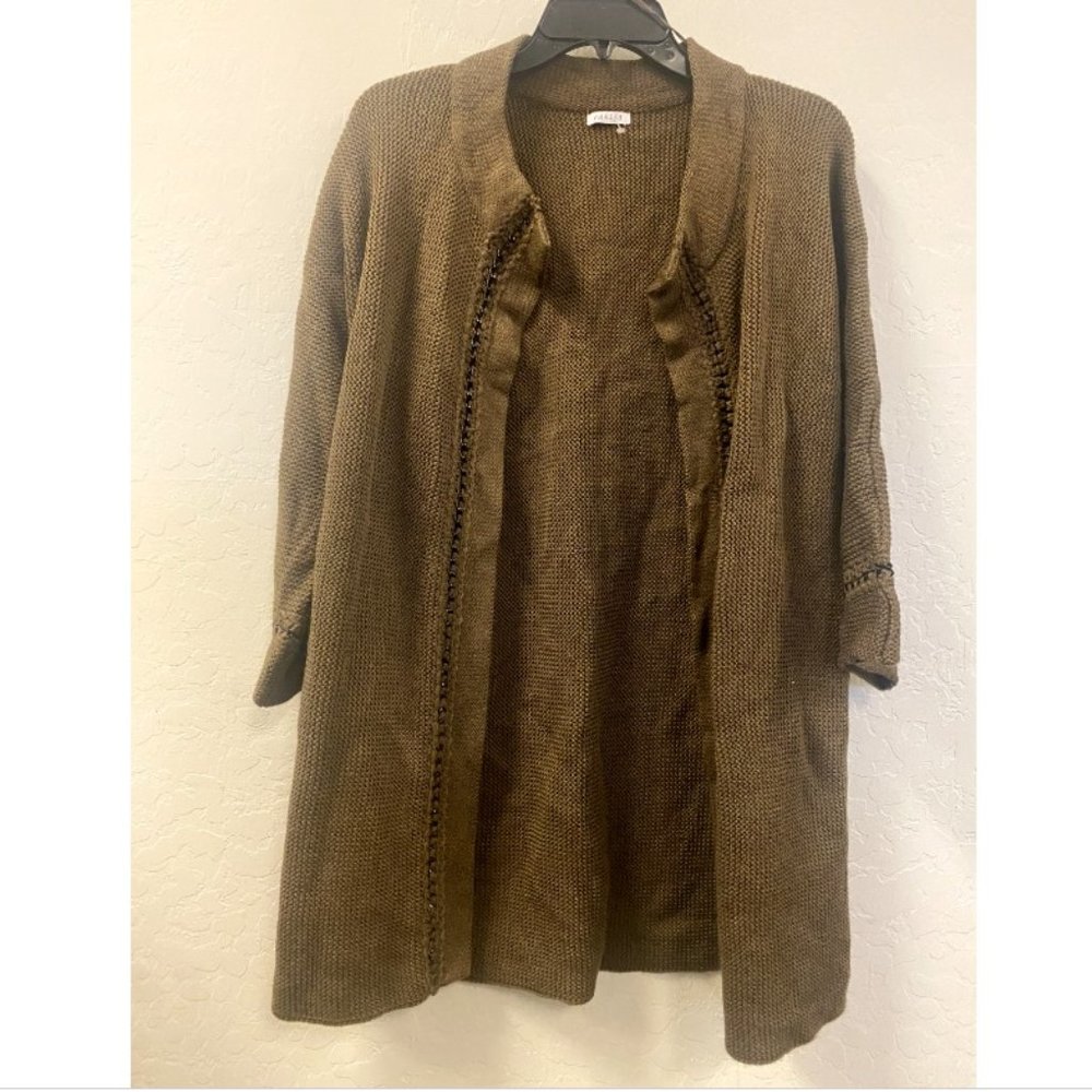 Phase 3 Women's Brown Long Sleeve Sweater Size Medium